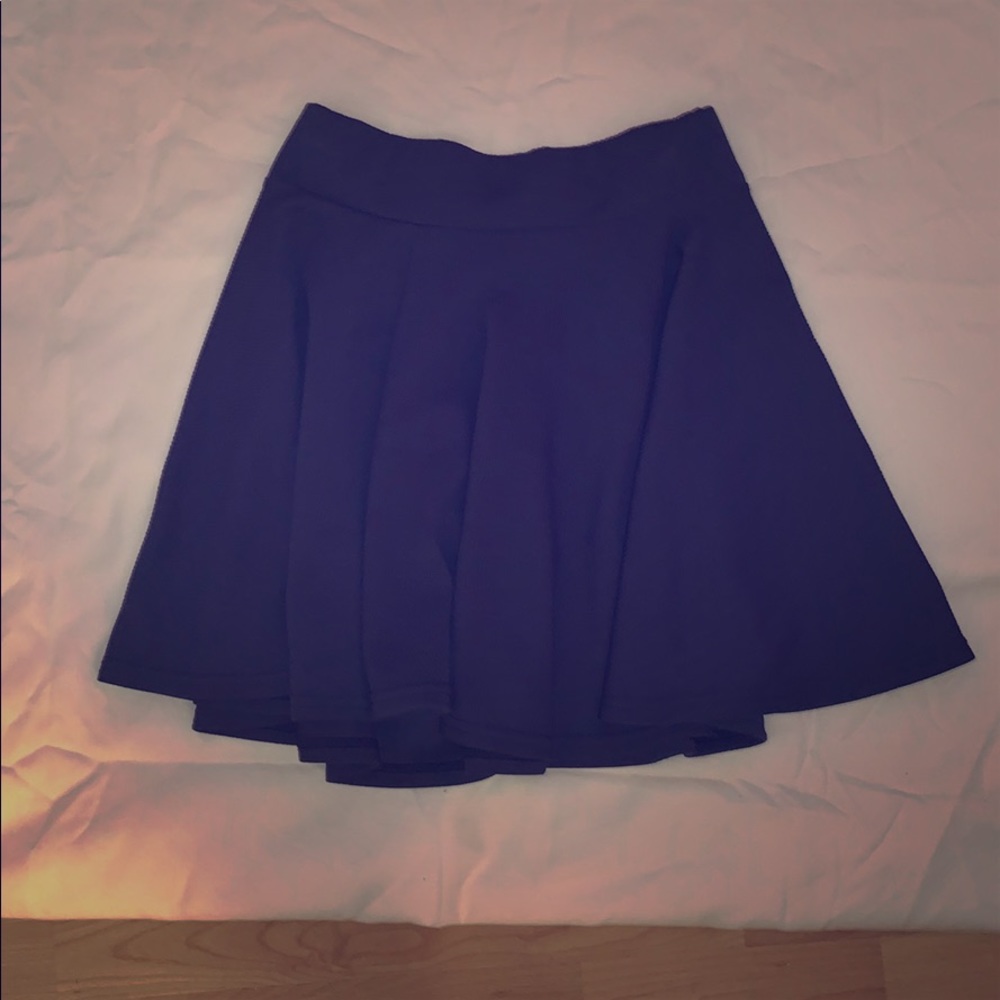 Navy blue skater skirt. never worn.